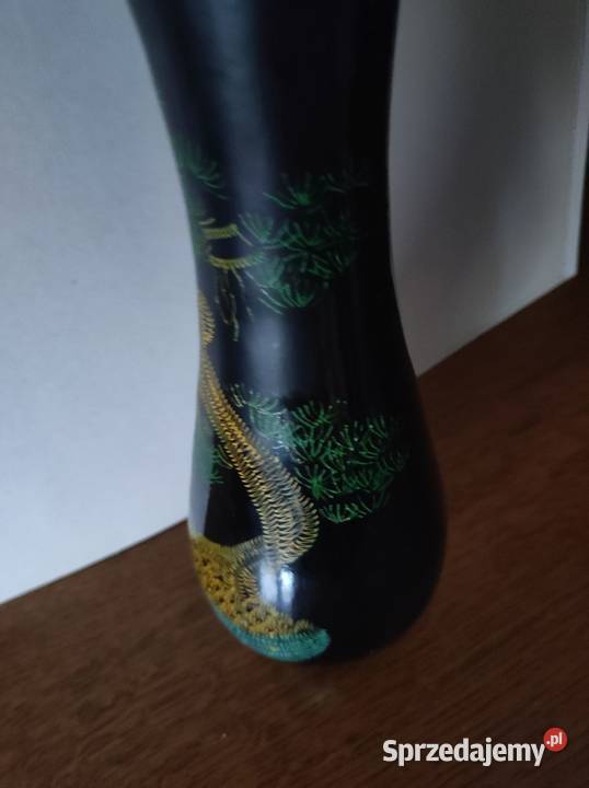 orientalny wazon flakon z laki vintage prl Kielce sprzedam