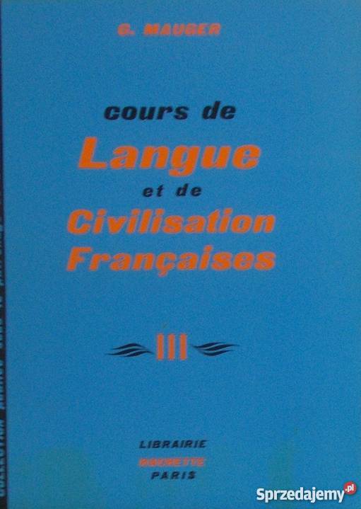 COURS DE LANGUE ET DE CIVILISATION FR TOM III warmińsko-mazurskie Elbląg