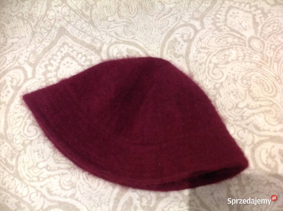 Kapelusz Czapka Damska ML 45 Wełna Angora 35 Nowa Sól