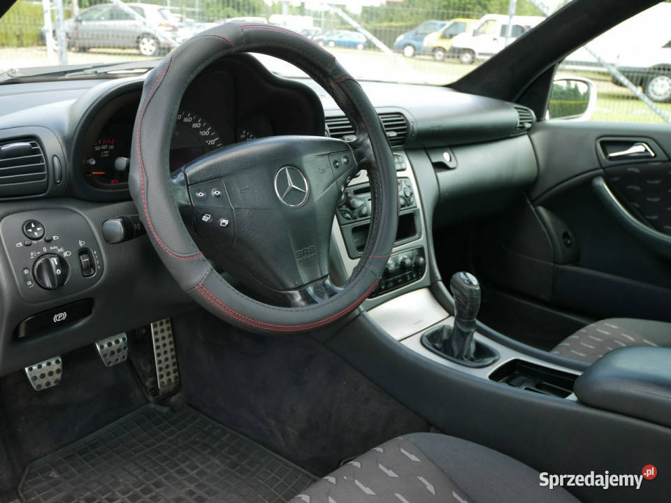 Mercedes C 180 18 129 Coupe Panorama Bogata Zarejestrowany w Polsce Goczałkowice-Zdrój