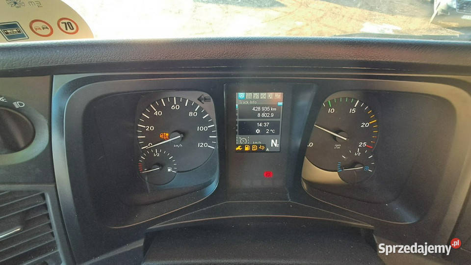 Mercedes Actros 12809cm3 Samochody ciężarowe Komorniki
