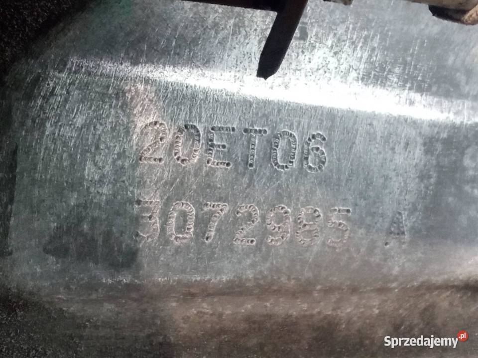 SKRZYNIA BIEGÓW 20ET06 16 E HDI Peugeot 2008 I Rok produkcji 2014