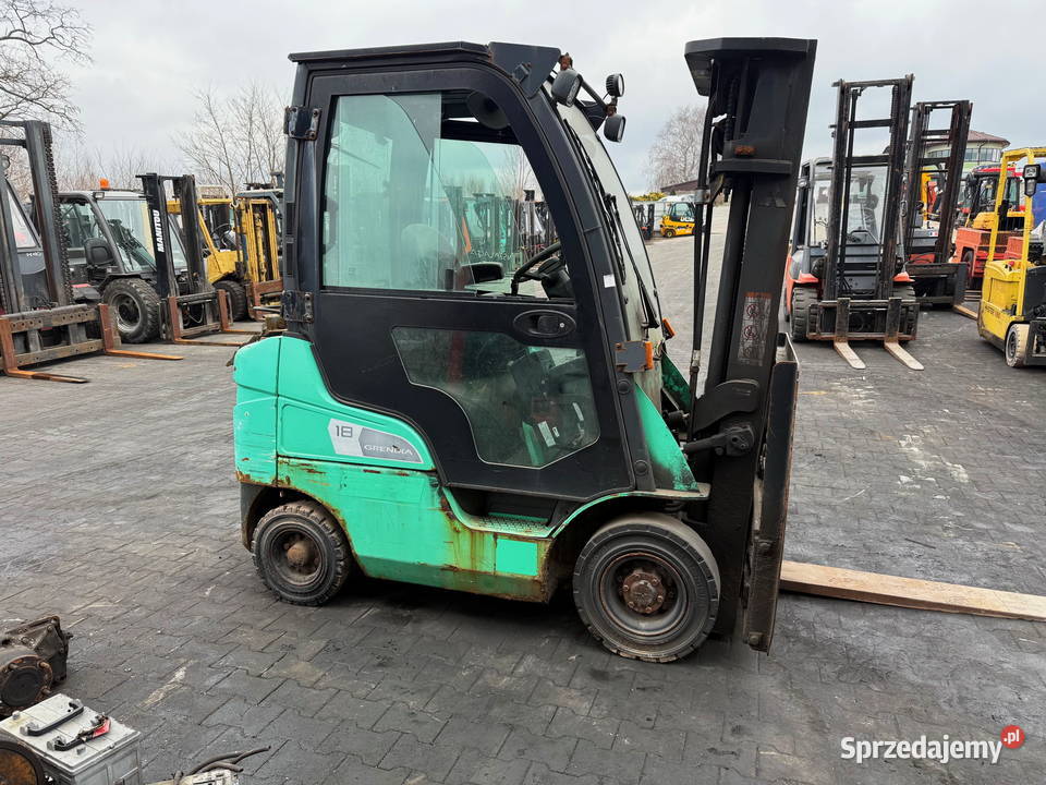 wózek widłowy MITSUBISHI FG18NT 1800 Triplex Działoszyn