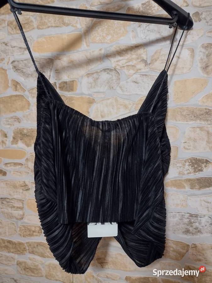 38M ZARACzarnakrótka bluzka plażowa z Madrytu Kraków sprzedam