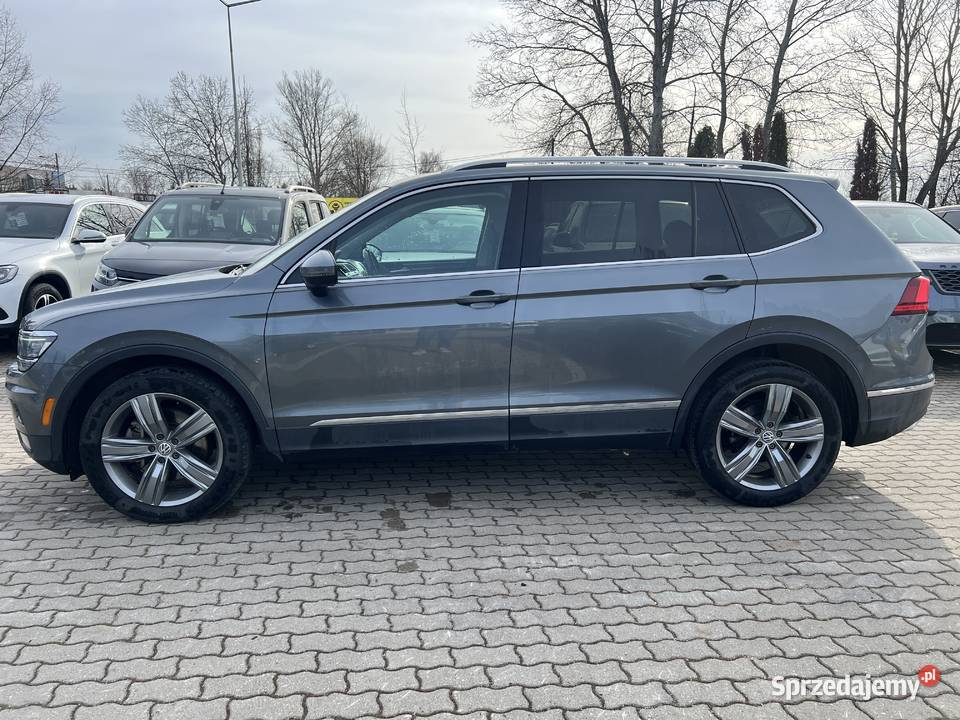 Volkswagen Tiguan 2018 asystent pasa ruchu mazowieckie