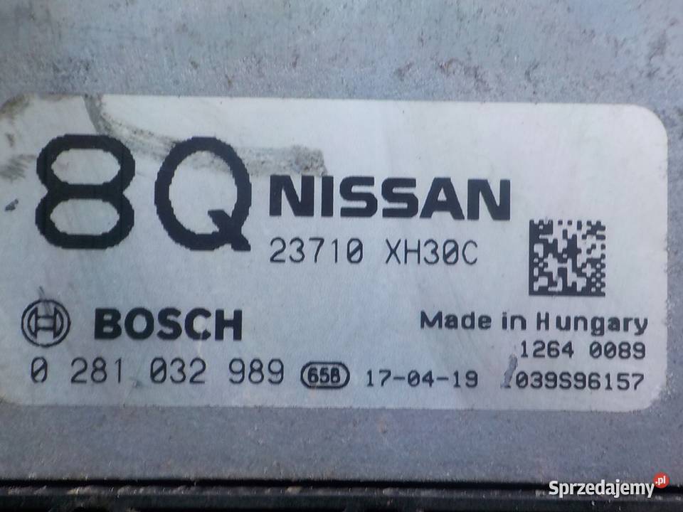 NISSAN NV200 15 DCI 17R sterownik komputer Suków
