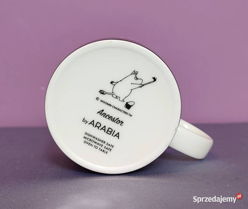 Muminki KUBEK Moomin Arabia Finland PRZODEK z