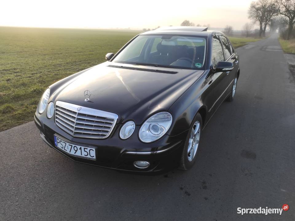 Mercedes E200CDI Elegance Sedan szyberdach PDC wielkopolskie Szamotuły