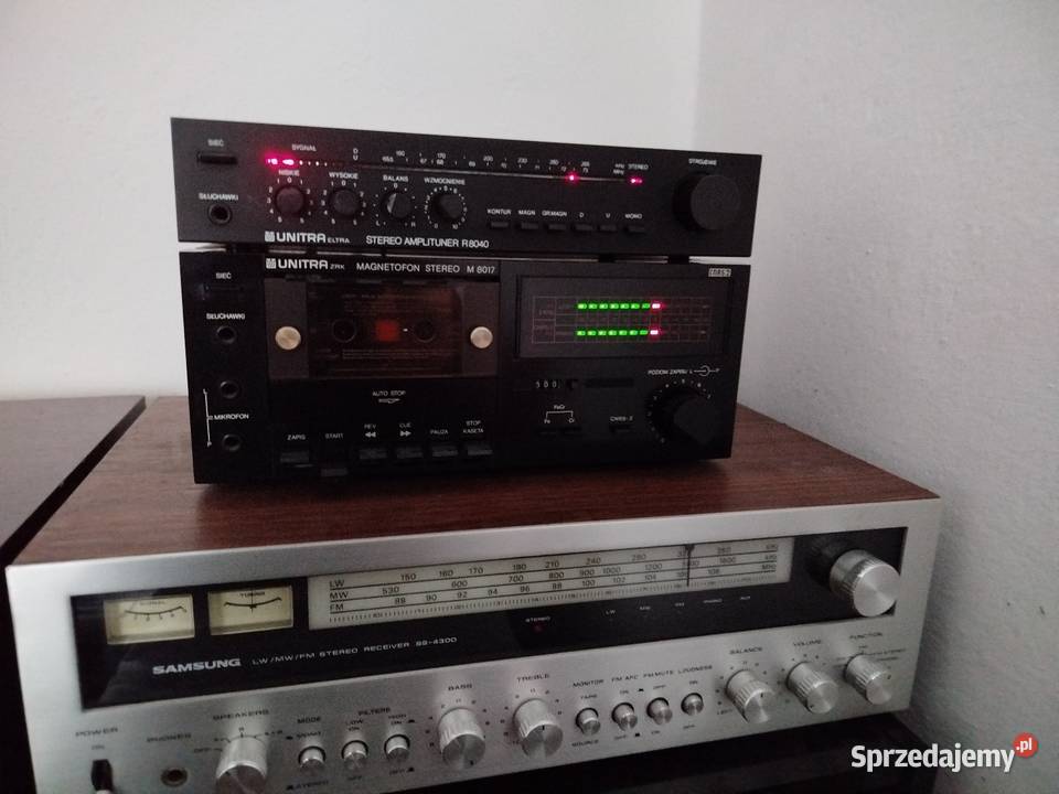 Amplituner Unitra eltra r8040 magnetofon UNITRA Kalej