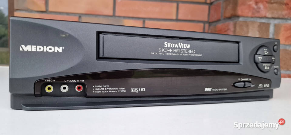 Medion VideoVHS 6 głowic MD 9023 MD9023