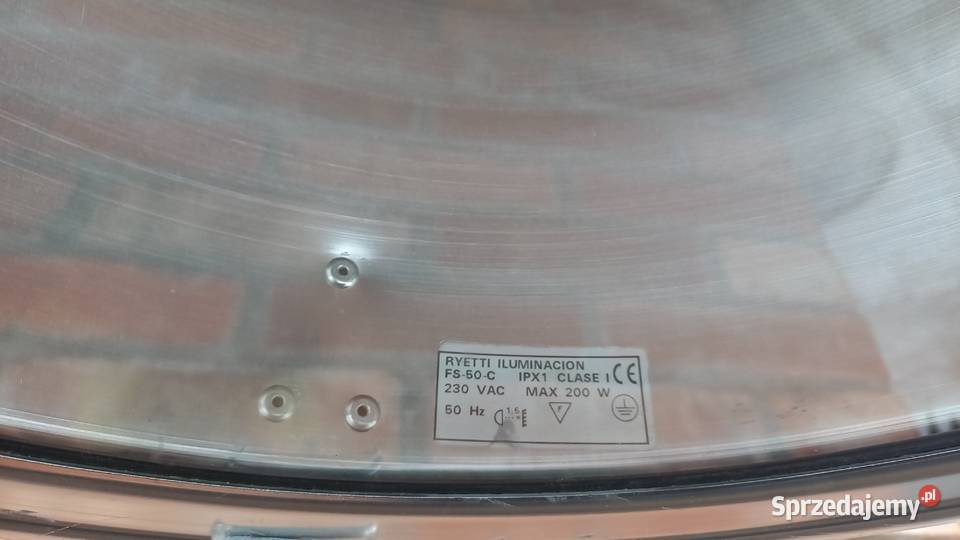 Żyrandol Metalowy Lampa przemysłowa sufitowa w Gawroniec