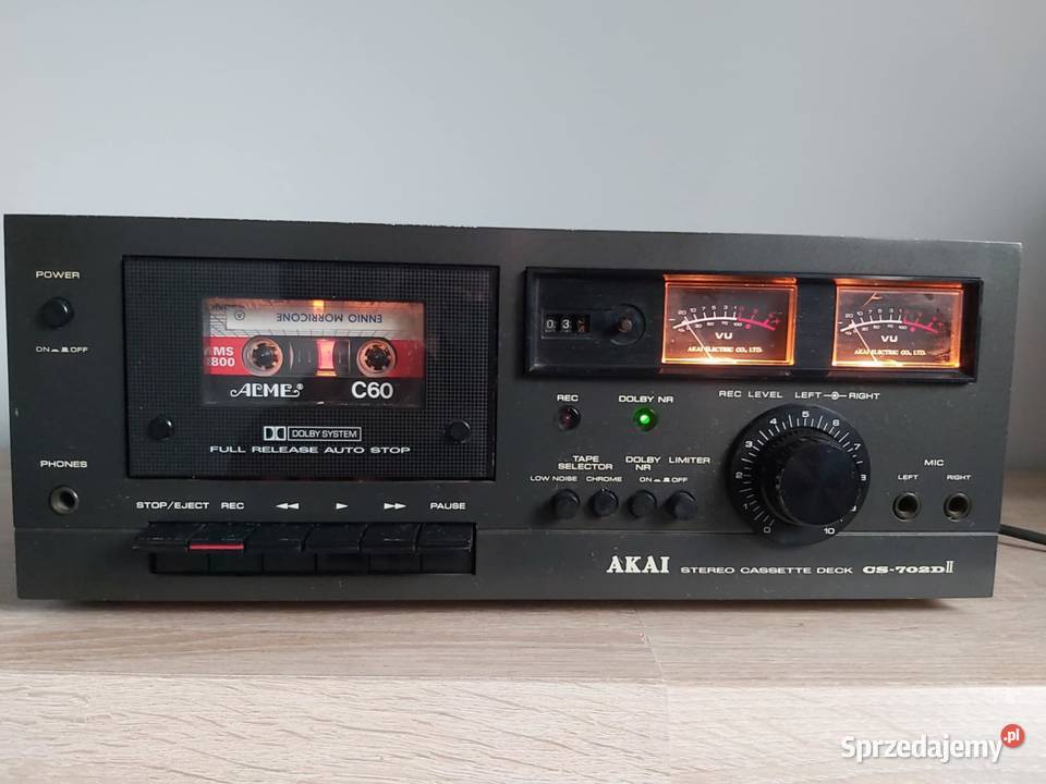 Akai CS702 D II Stereofoniczny magnetofon Bydgoszcz