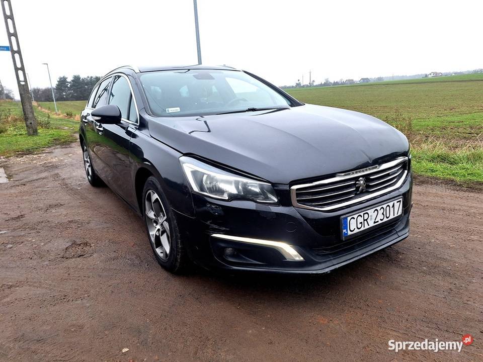 Peugeot 508 2016 lift 20 HDI 180 Panorama Ledy Peugeot kujawsko-pomorskie Grudziądz