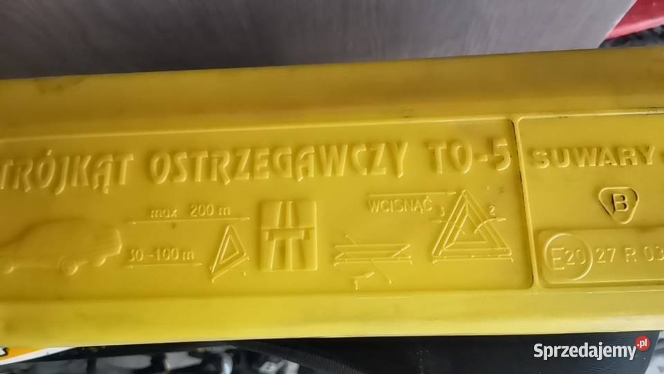 OPEL trójkąt ostrzegawczy Wyposażenie wnętrza Warszawa