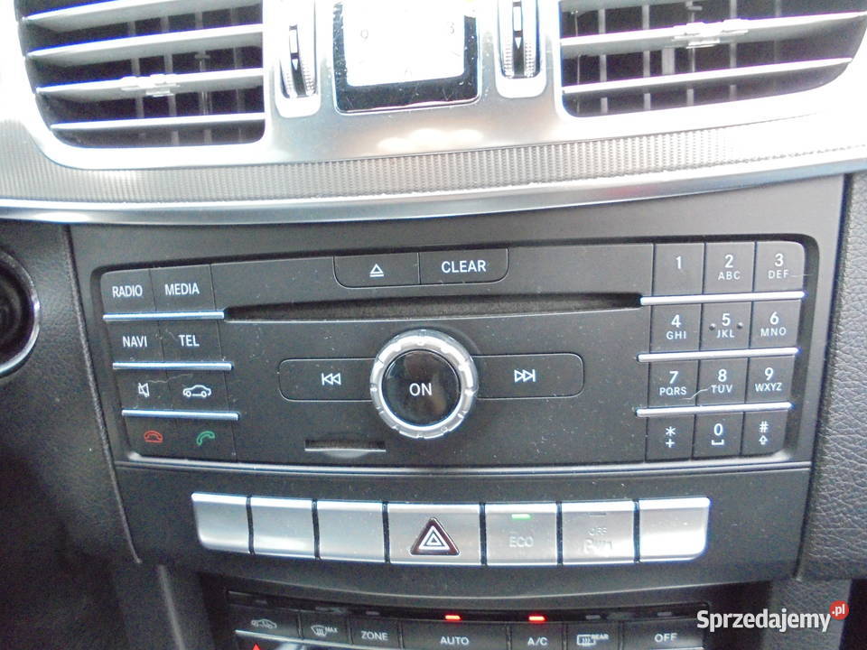 MercedesBenz Klasa E 220 BlueTEC BlueEFFICIENCY kurtyny powietrzne Klasa E