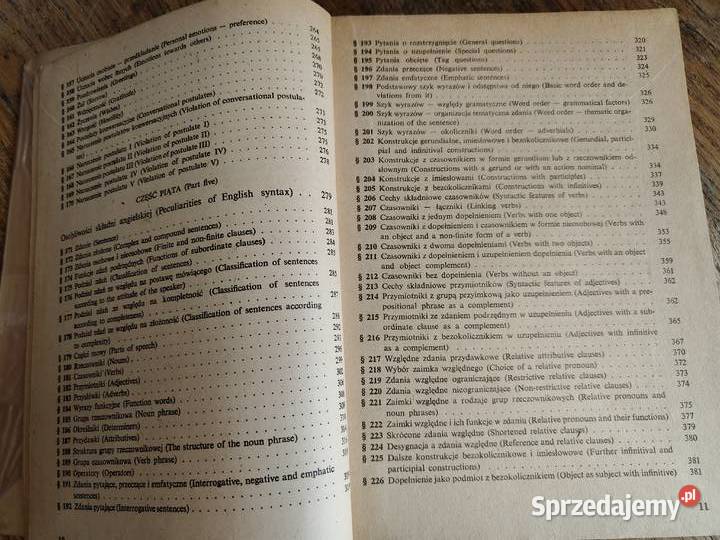 Gramatyka angielska Polaków Tomasz P Krzeszowski Rok wydania 1984 Kraków