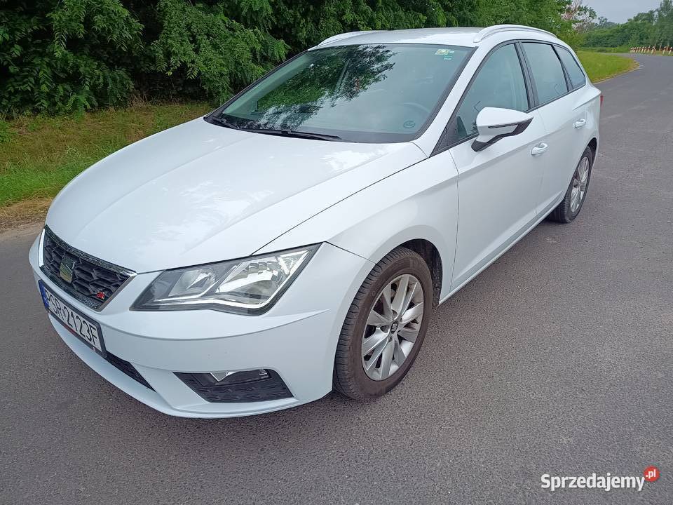 Seat Leon III 16 TDI 2018r wielkopolskie Środa Wielkopolska