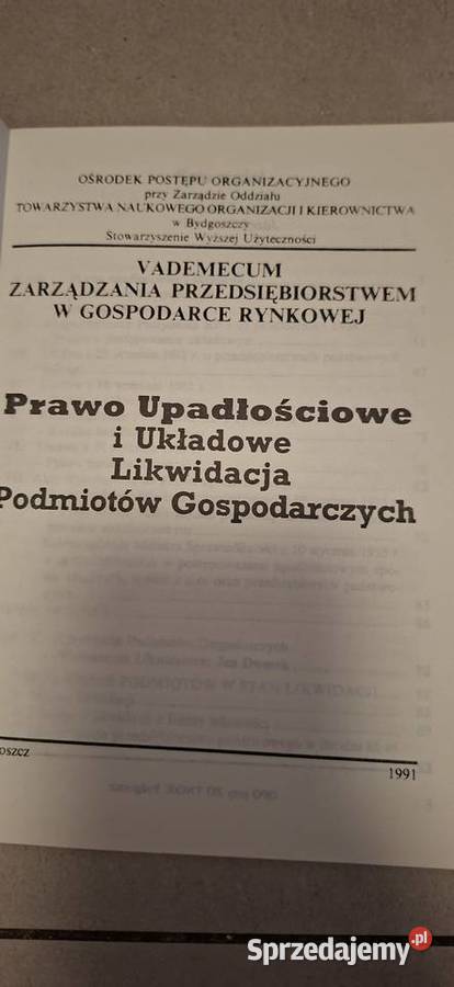 Vademecum Zarządzania Przedsiębiorstwem 1991 wielkopolskie Łęczyca