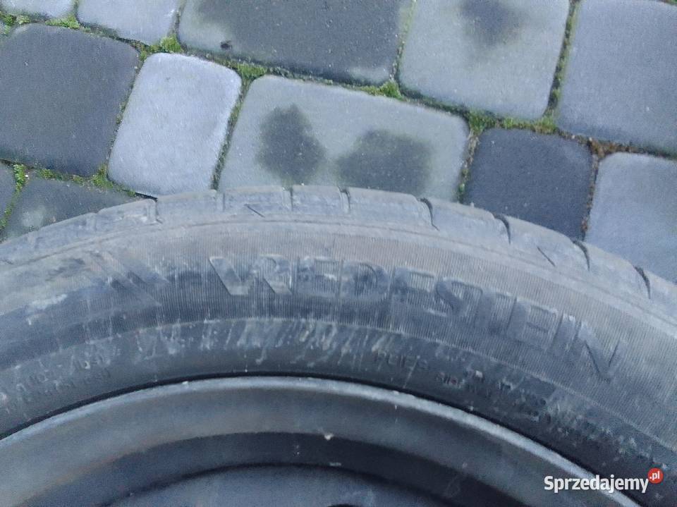 Opony letnie na felgach stalowych sprzedam lato Okalewko