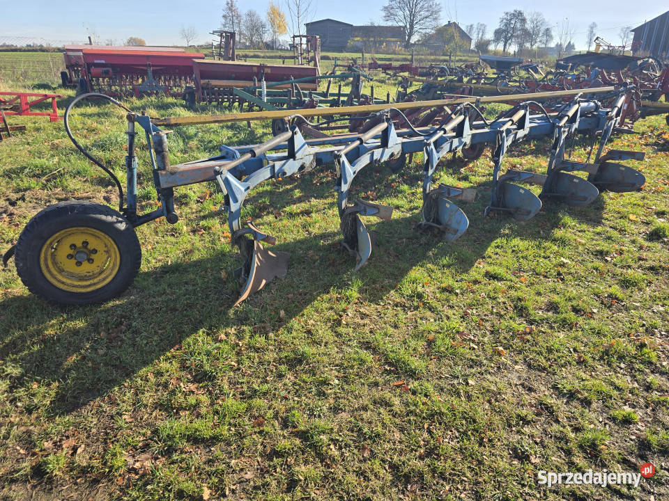 Pług 6 skibowy OVERUM Sweden zabezpieczenia warmińsko-mazurskie Litwinki sprzedam