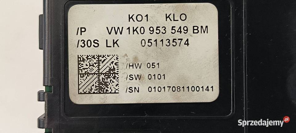 MODUŁ VOLKSWAGEN GOLF V Lipno