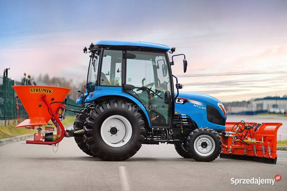 LS Tractor MT340 HST 4x4 40 CAB IND pług