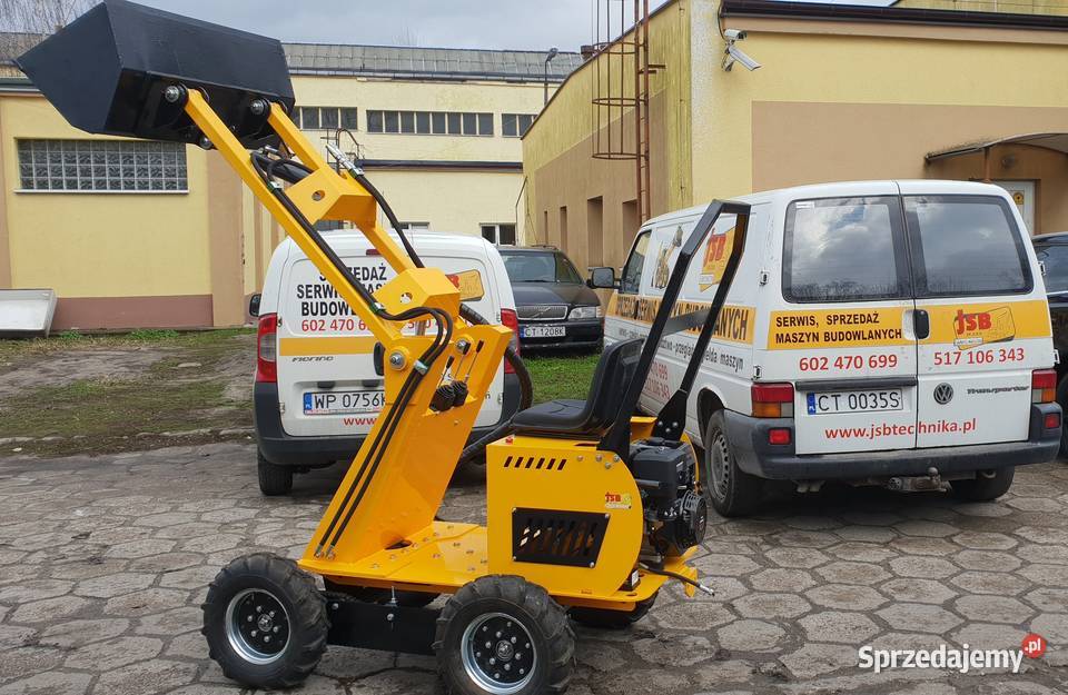 MINI ŁADOWARKA KOŁOWA Z PROSTYM RAMIENIEM Lubicz Dolny