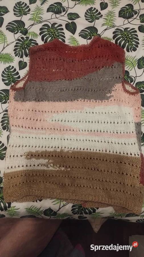 Kamizelka damska na drutach 48 Kolbuszowa