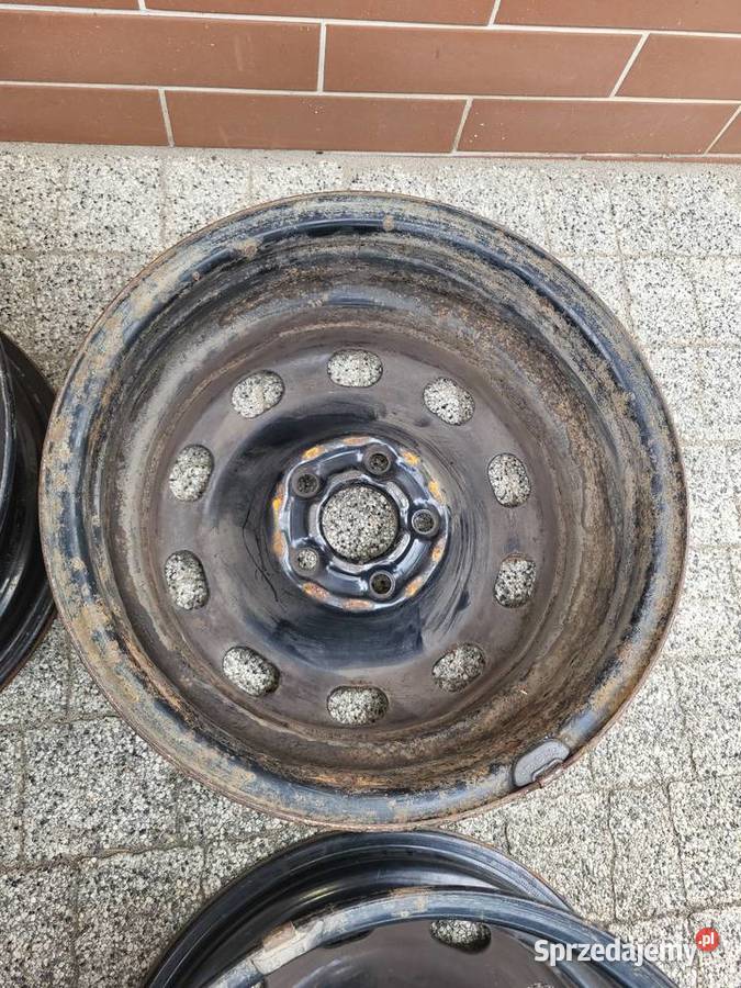 VW Golf IV MK4 felgi obręcze kół 1JO 601 027 J 6 stalowe Piaseczno