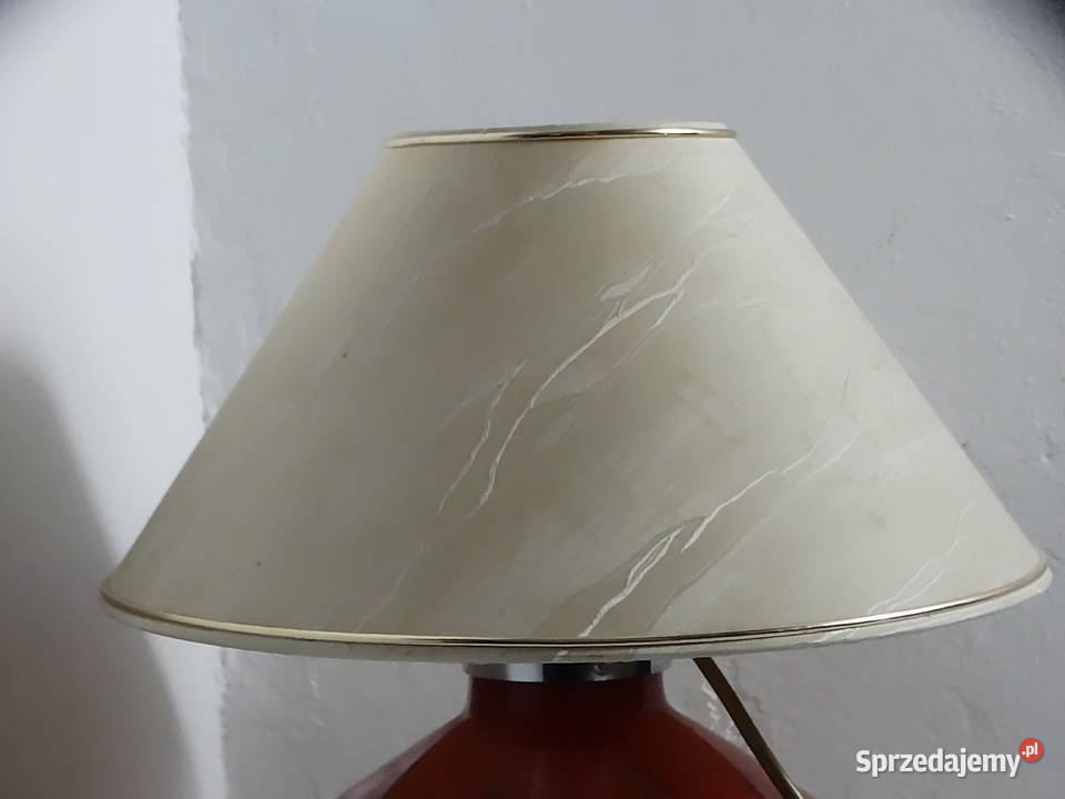 Kultowa Lampa Grzybek PRL Szkło Artystyczne