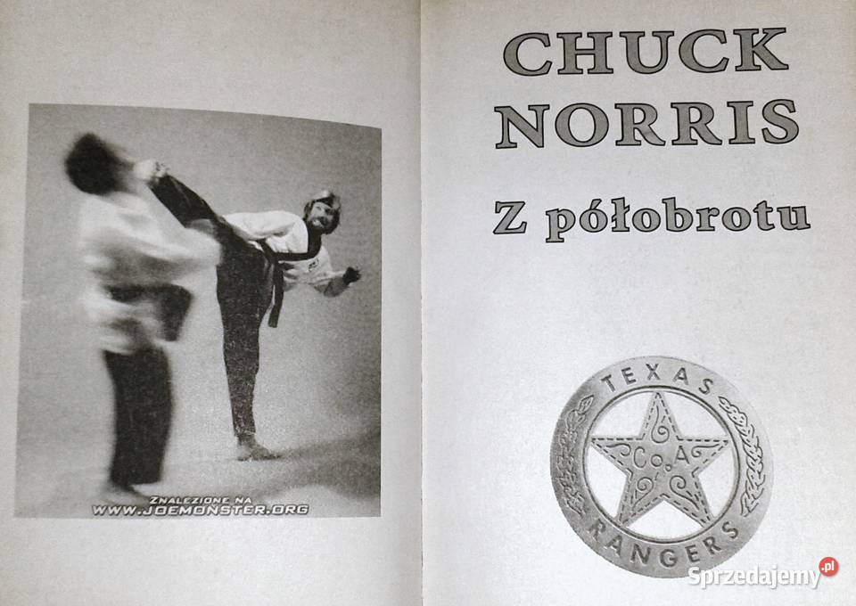 Chuck Norris Z półobrotu Wincenty Cieślikowski Rok wydania 2006