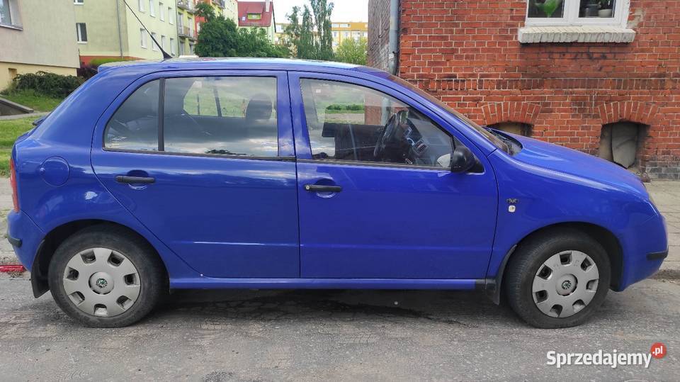 Skoda Fabia 2004 12 benzyna niebieska 149 manualna warmińsko-mazurskie Olsztyn