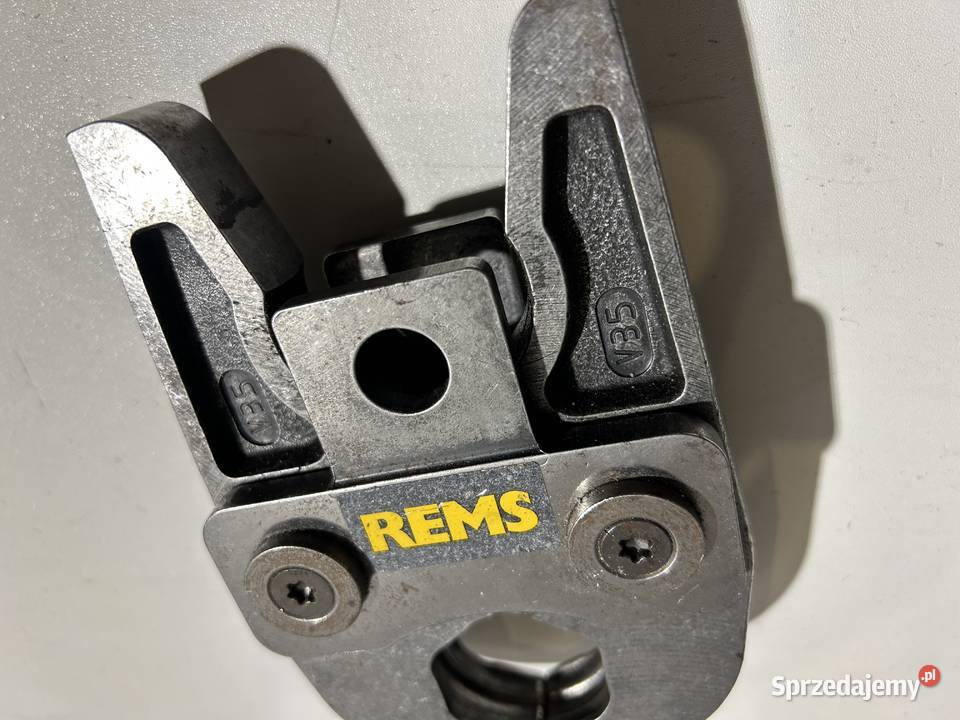 SZCZĘKA ZACISKOWA CĘGI DO RUR V35 DO ZACISKARKI sprzedam