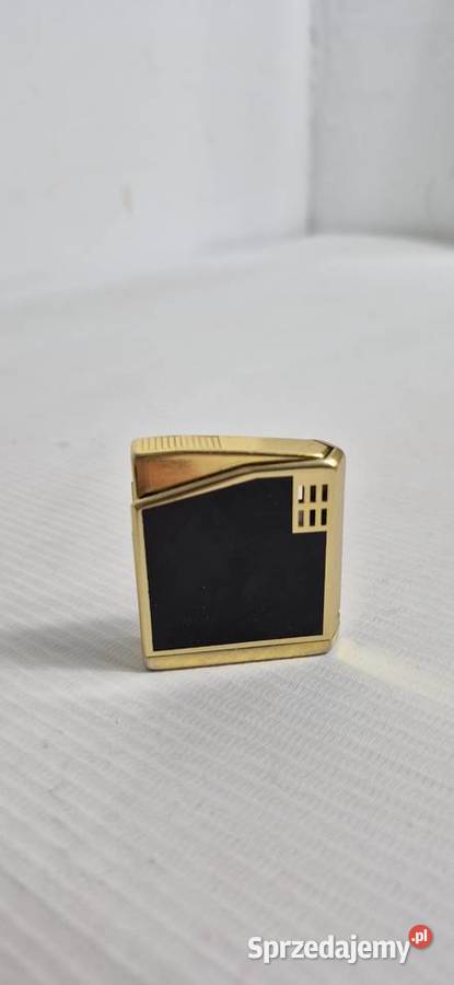 Elegancka zapalniczka vintage Bennet ZłotaCzarna Biłgoraj