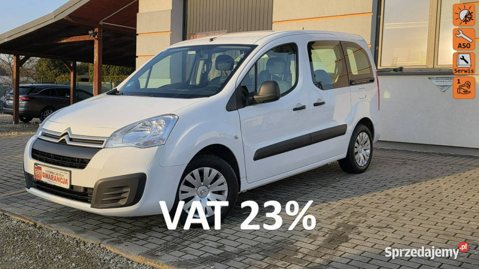Citroen Berlingo 5 osobowy29450 netto II światła przeciwmgielne Chełm Śląski sprzedam