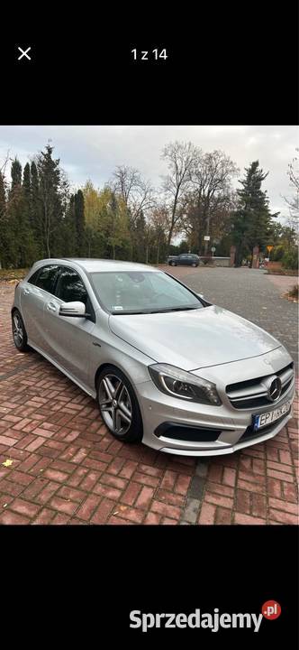 Mercedes A45 AMG Wolbórz