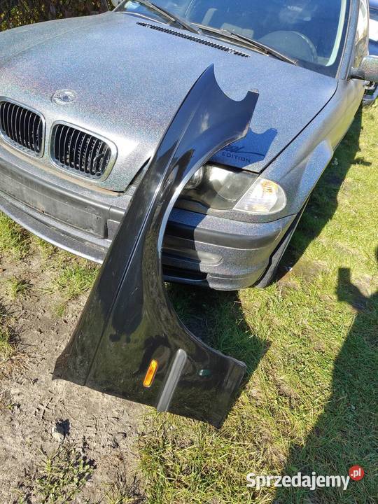 Bmw e46 sedan błotnik przedni prawy oryginał Aleksandrów Łódzki