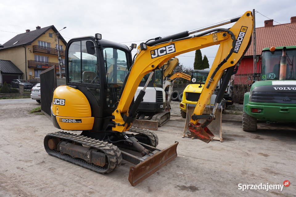 Minikoparka JCB 8026 2017