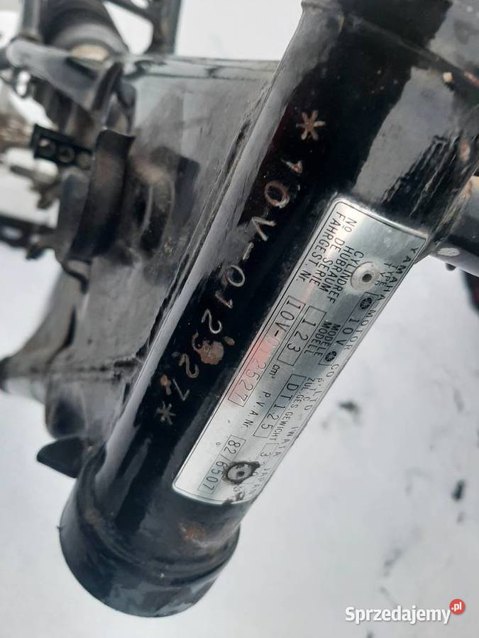 Yamaha DT 125 LC 10V rama dokumenty wahacz Części motocyklowe