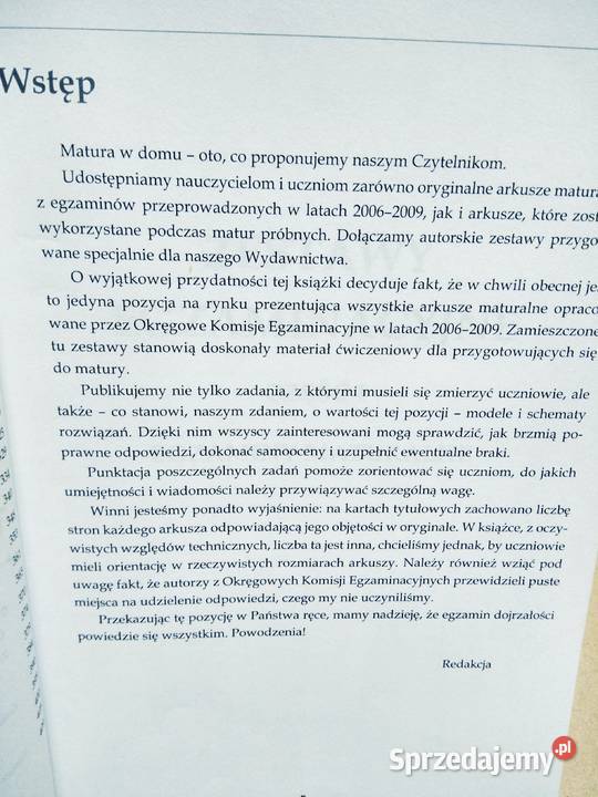 Chemia omega matura pomoce maturalne Warszawa sprzedam