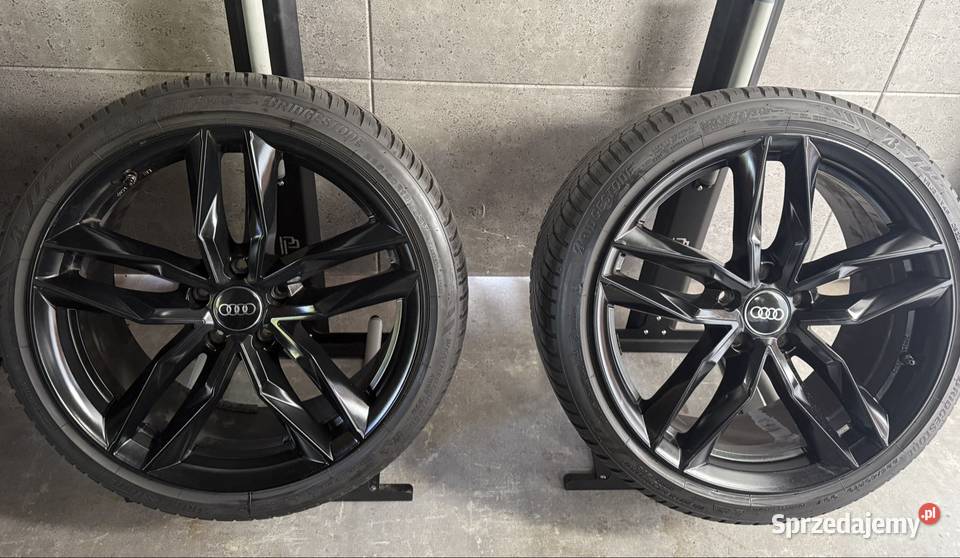 19 Audi A4 felgi koła komplet z oponami 5x112 wielkopolskie Lubasz