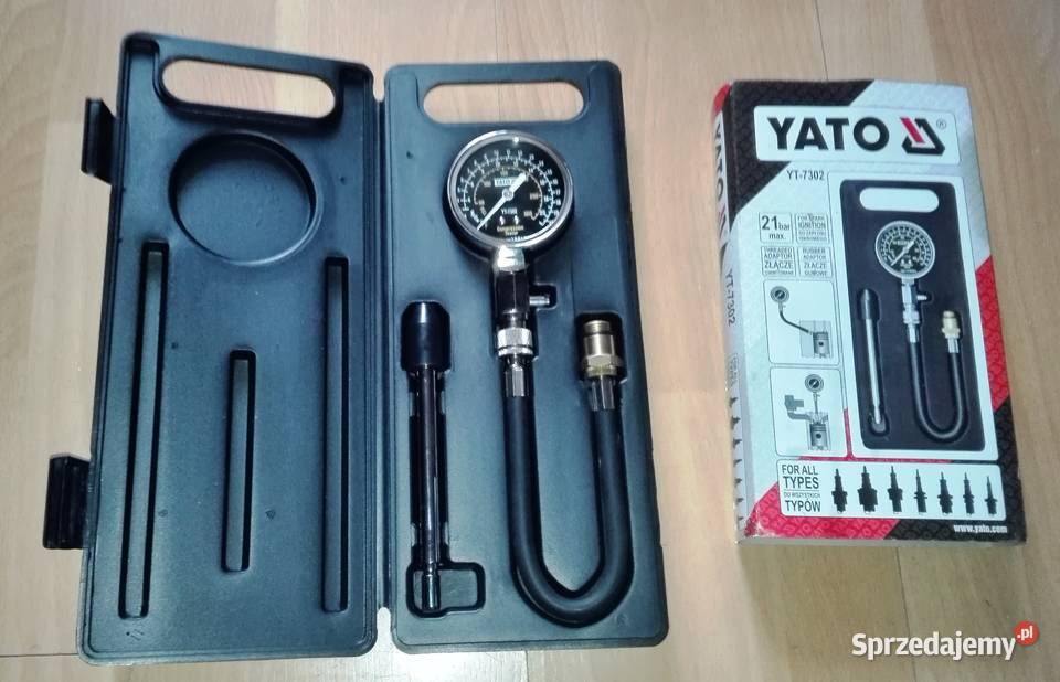 Miernik ciśnienia sprężania Yato YT7302 Szczecin