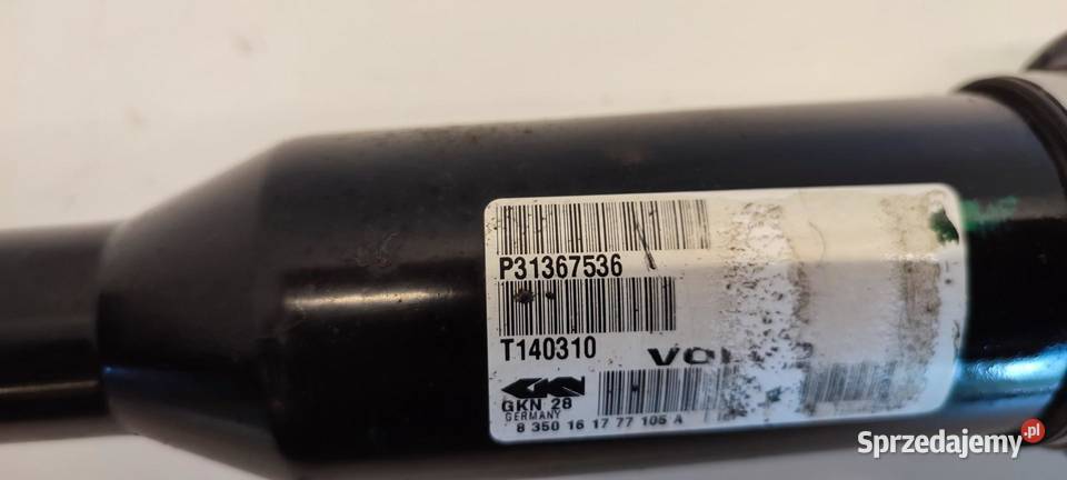 VOLVO XC60 PÓŁOŚ LEWY PRZÓD 31367536 sprzedam