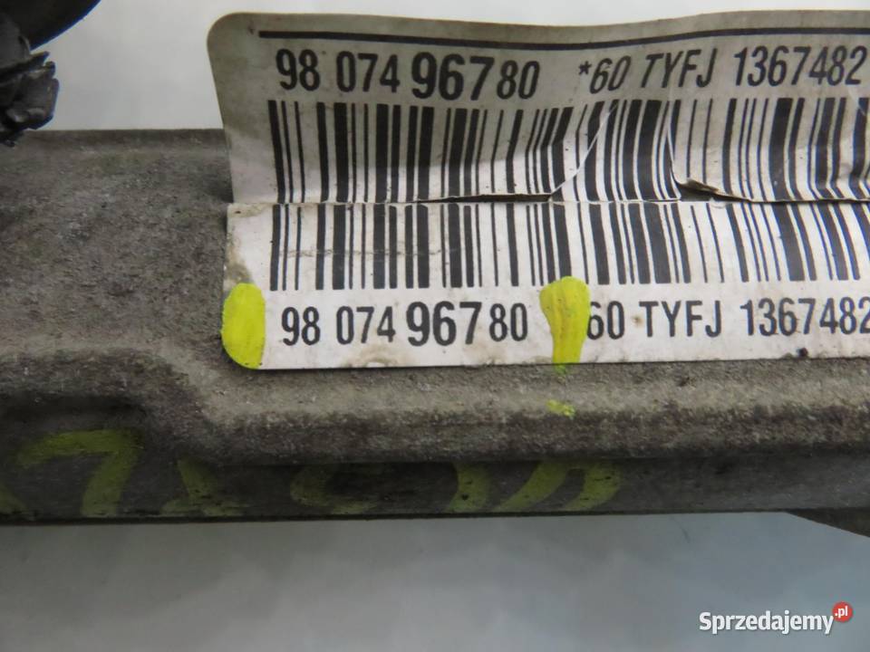 MAGLOWNICA CITROEN C3 II 9807496780 28234753