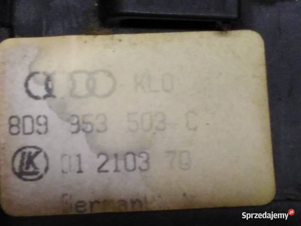 Audi A4 B5 Pająk przełącznik wycieraczek świateł Części samochodowe Działdowo
