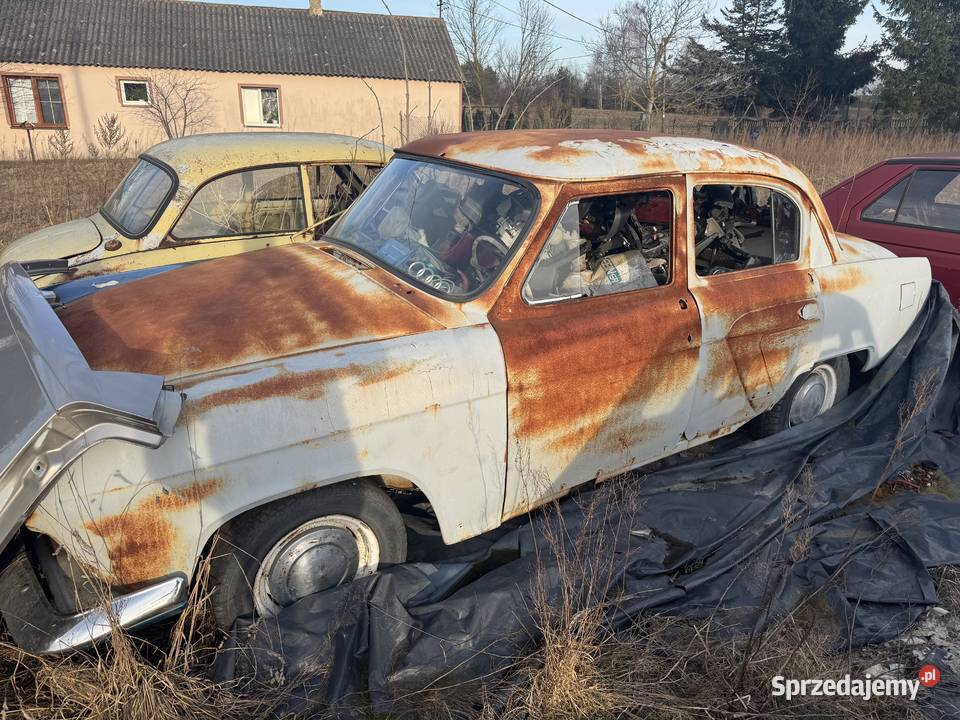 Wołga GAZ M21 brak silnika Motoryzacja