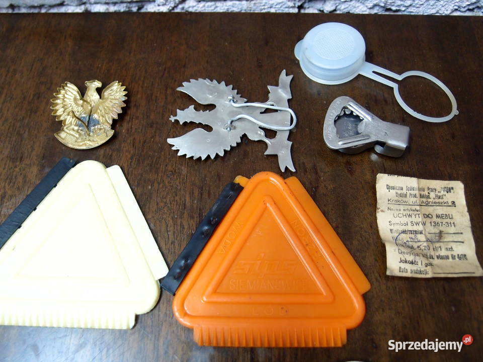 różne starocia pamiątki z PRLu łódzkie Łódź