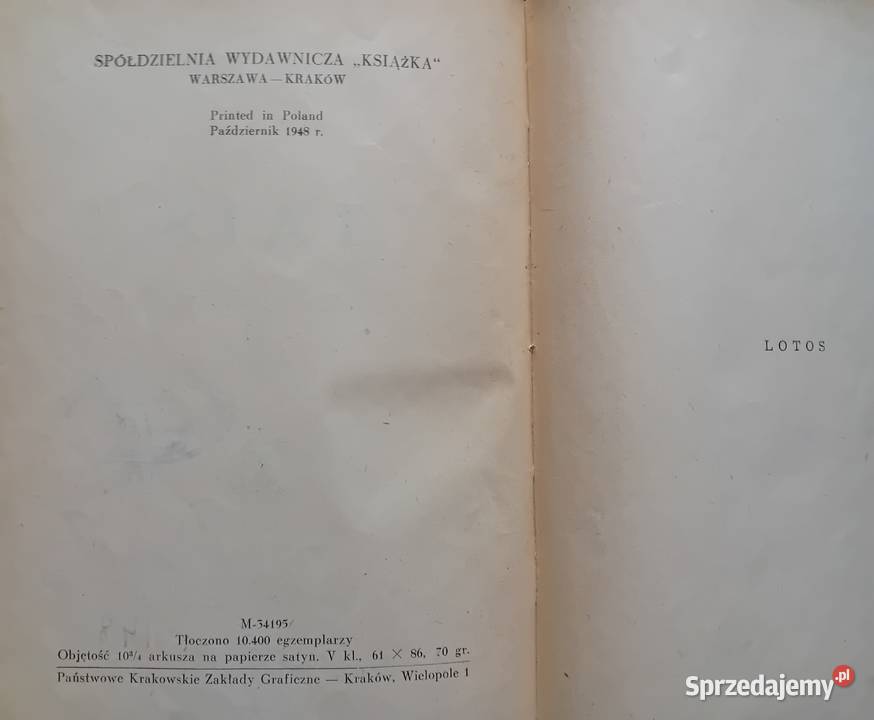 Anatol France Tais Sp Wyd Książka 1948 r Koźminek