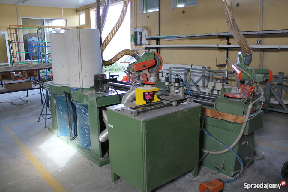 Sprzedam linię produkcyjna do stolarki PCV kujawsko-pomorskie