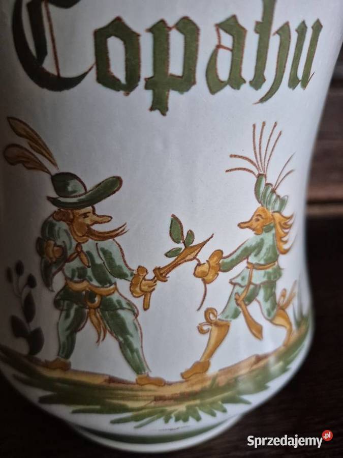 Ceramiczny pojemnik apteczny COPAHU Ścibórz sprzedam